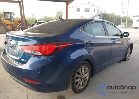 2015 Hyundai Elantra Se из США, поврежденный, VIN 5NPDH4AE4FH621801